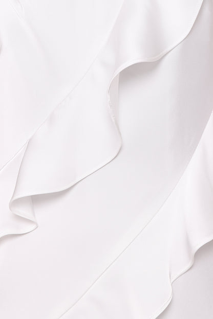 Valery Halterneck Mini Dress - White