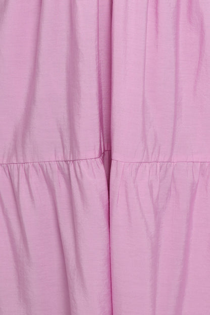 Vinny One Shoulder Maxi Dress - Pink