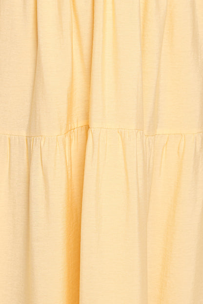 Vinny One Shoulder Maxi Dress - Yellow