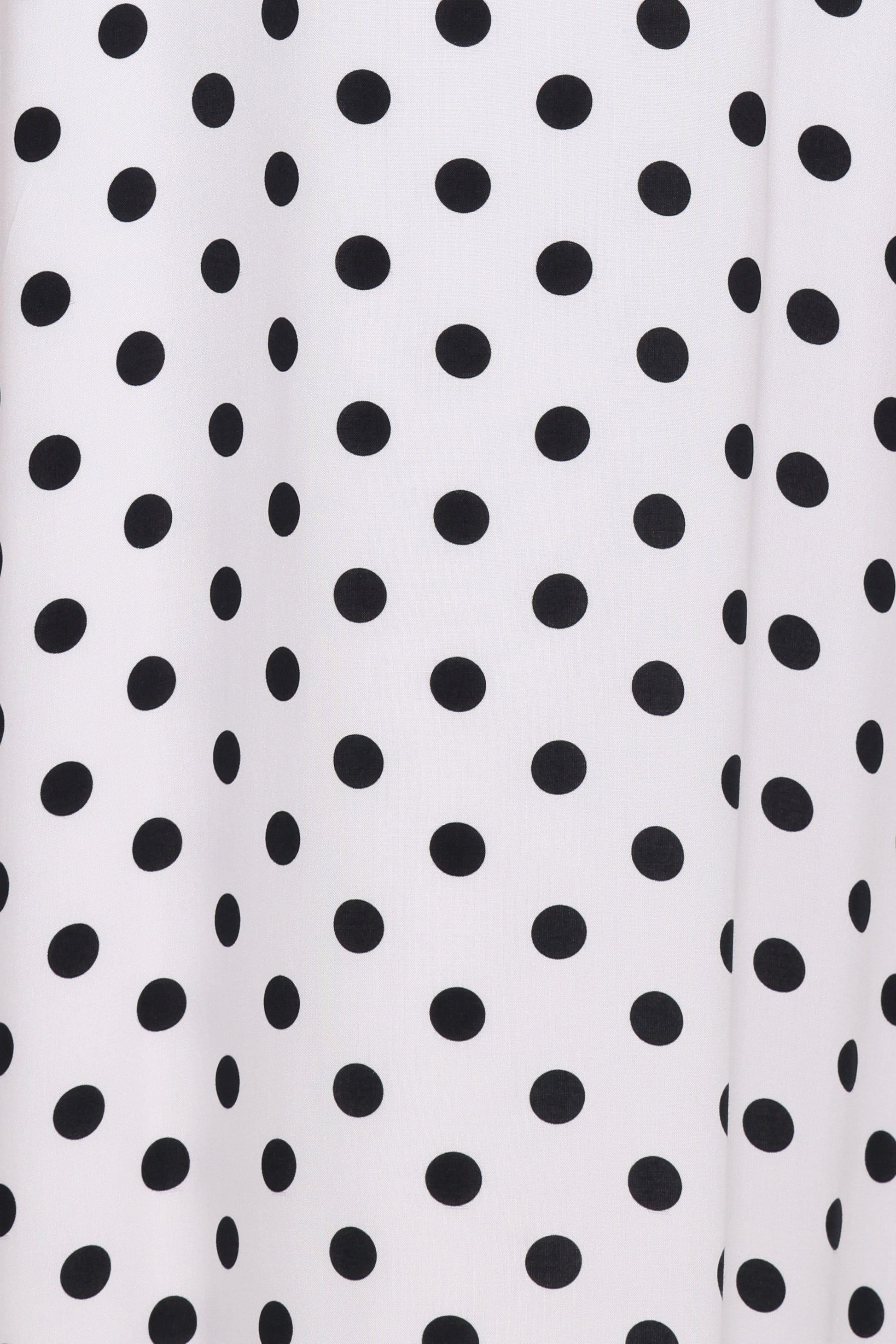 Virgo Maxi Dress - White Polka Dot