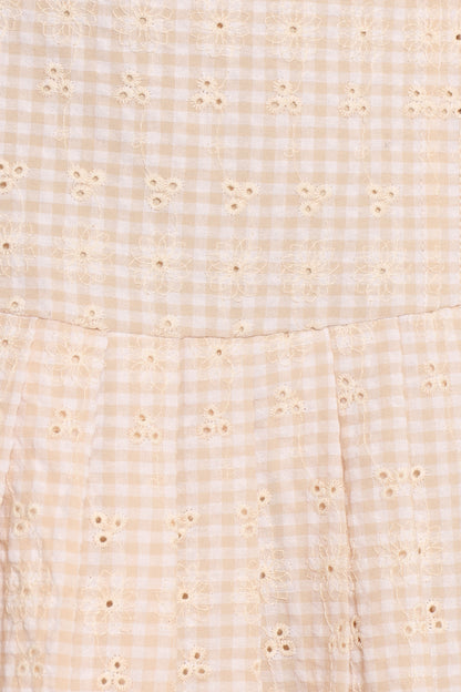 Zephyra Mini Dress - Cream