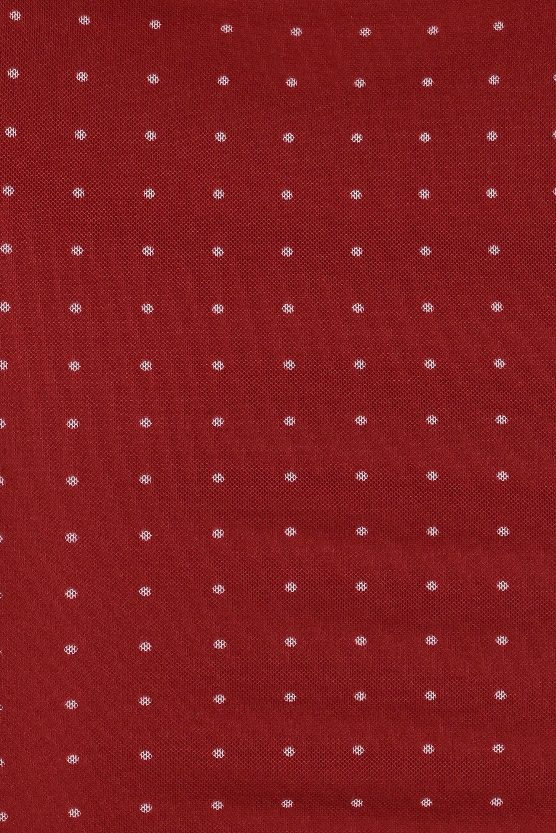 Zeva Off Shoulder Maxi Dress - Burgundy Spot