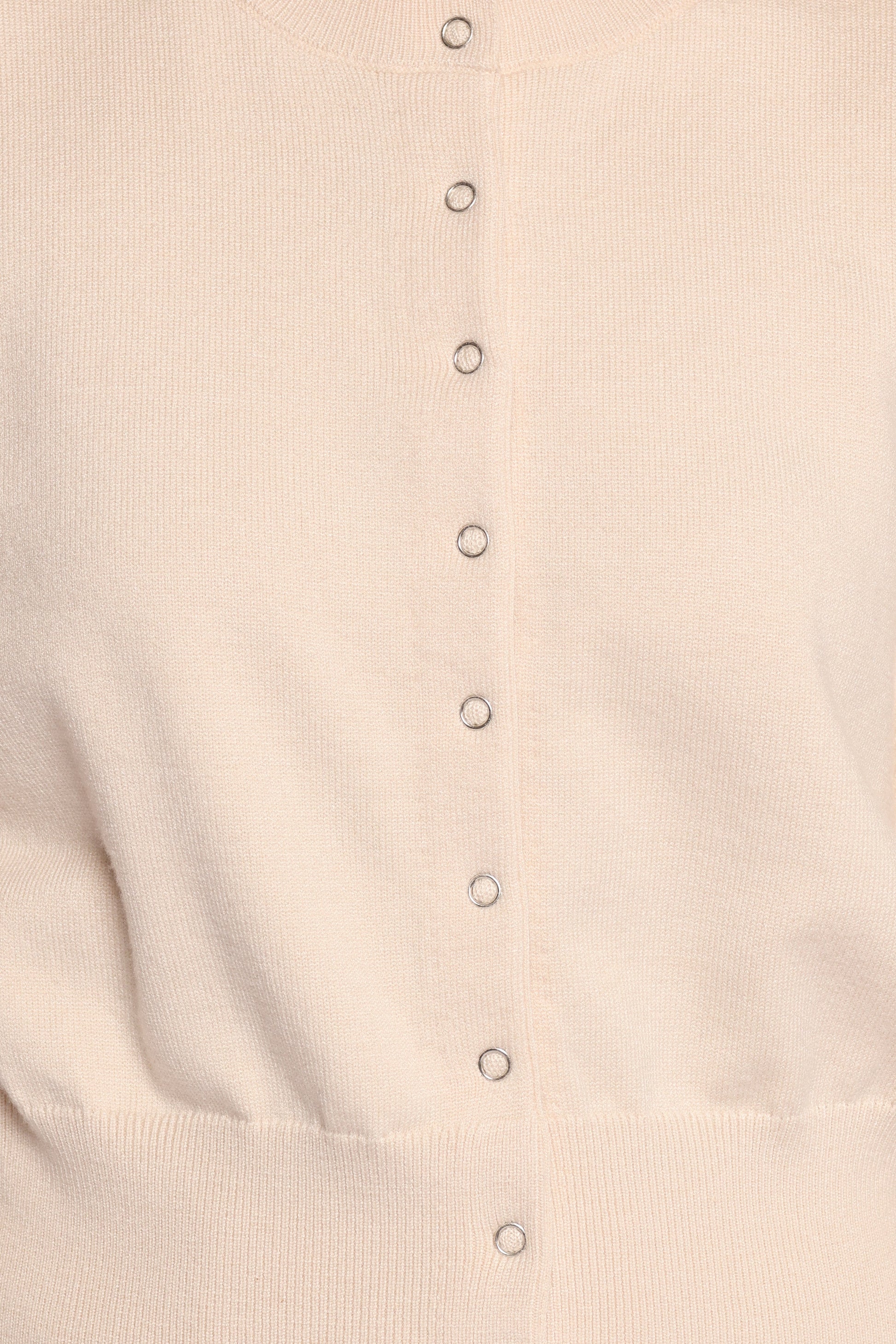 Elita Fitted Cardigan - Cream