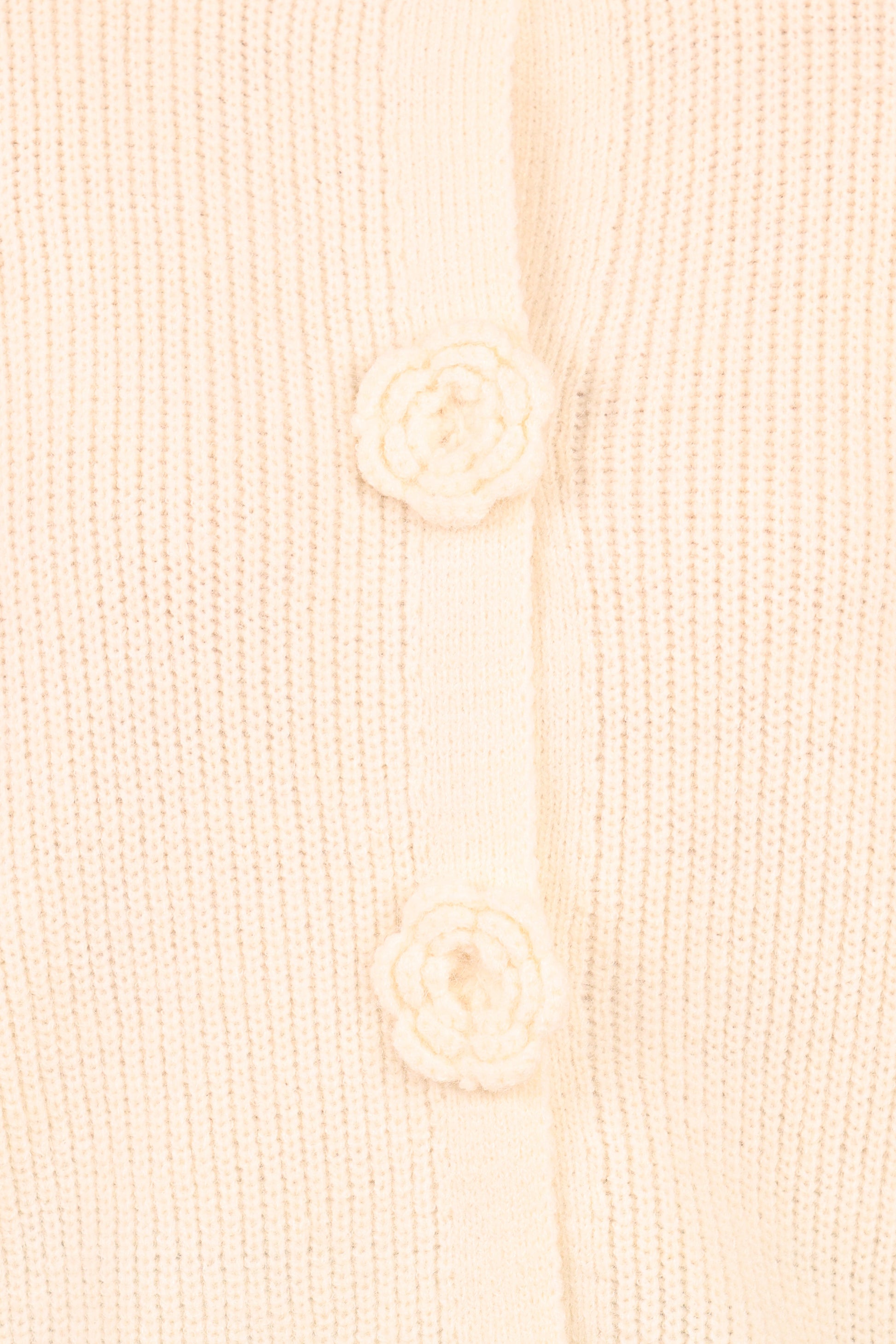 Jones Rosette Cardigan - Cream
