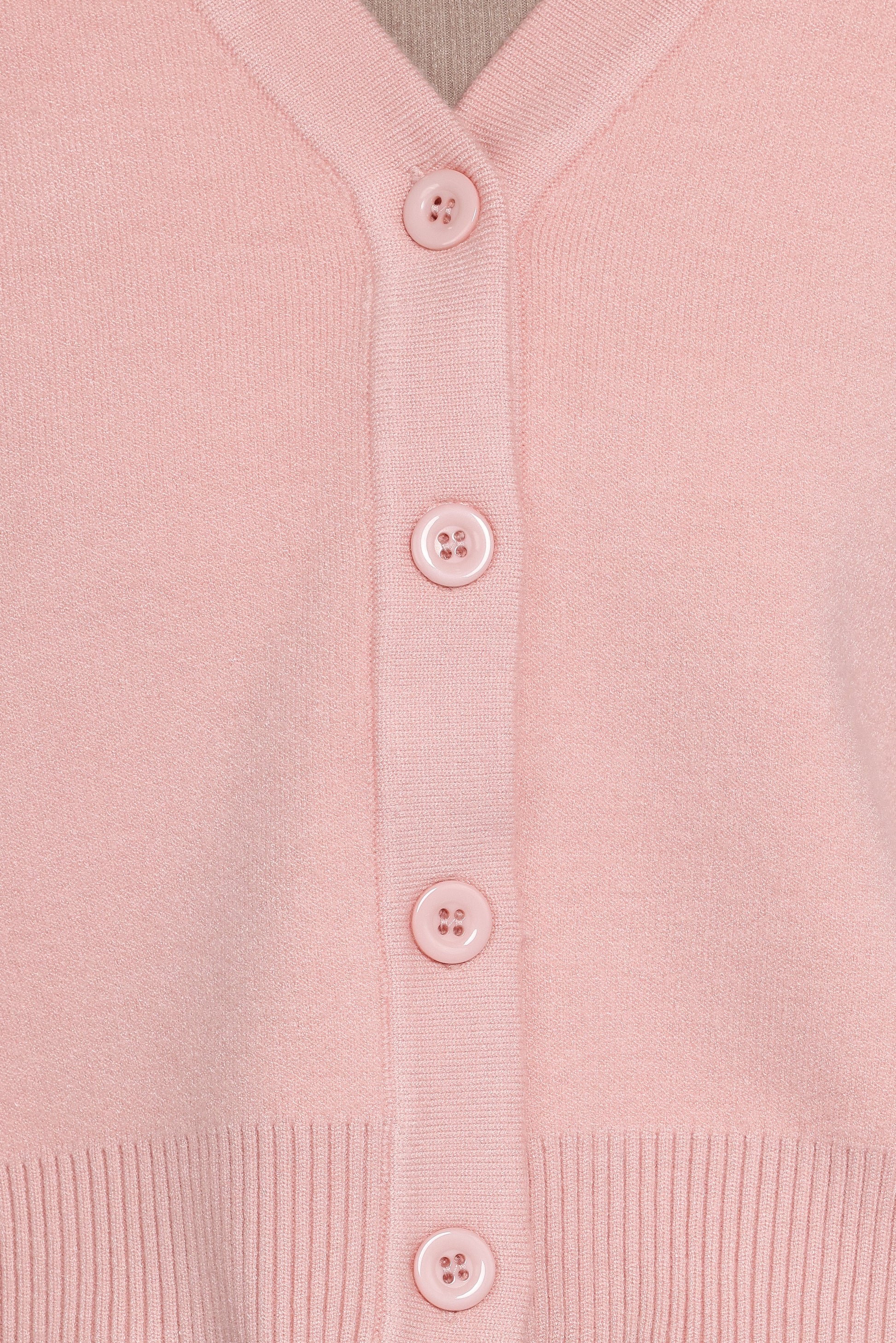 Lantana Flower Sleeve Cardigan - Pink