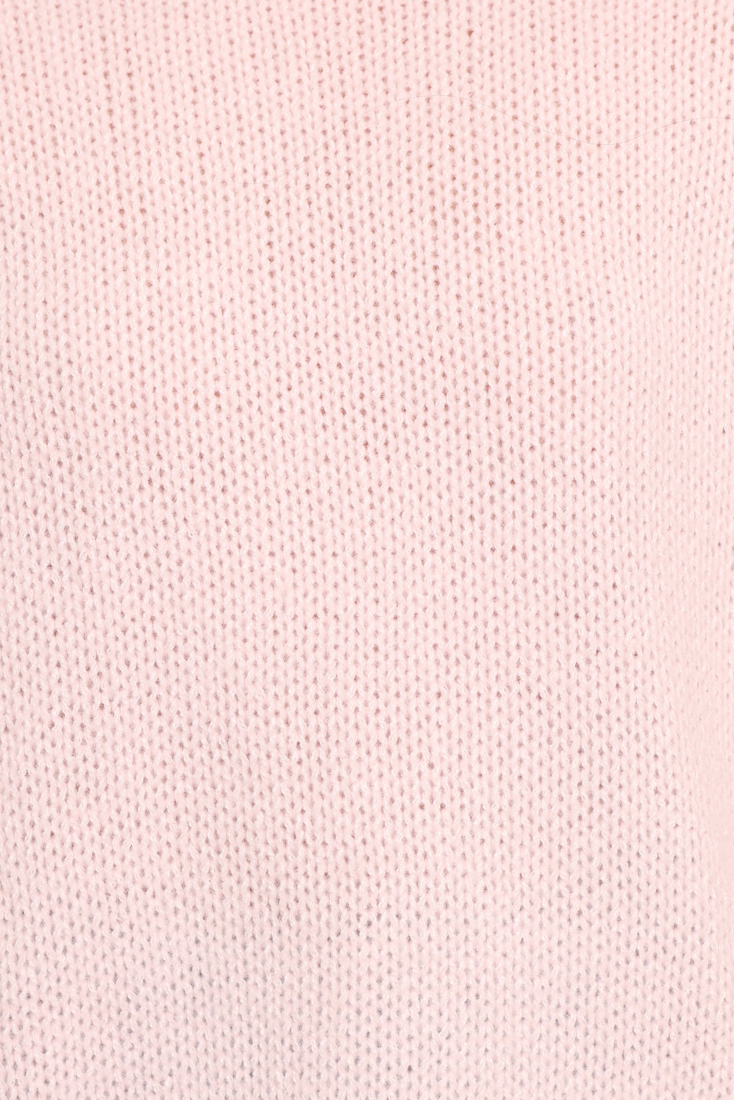 Lover Tie Sleeve Knit Sweater - Pink