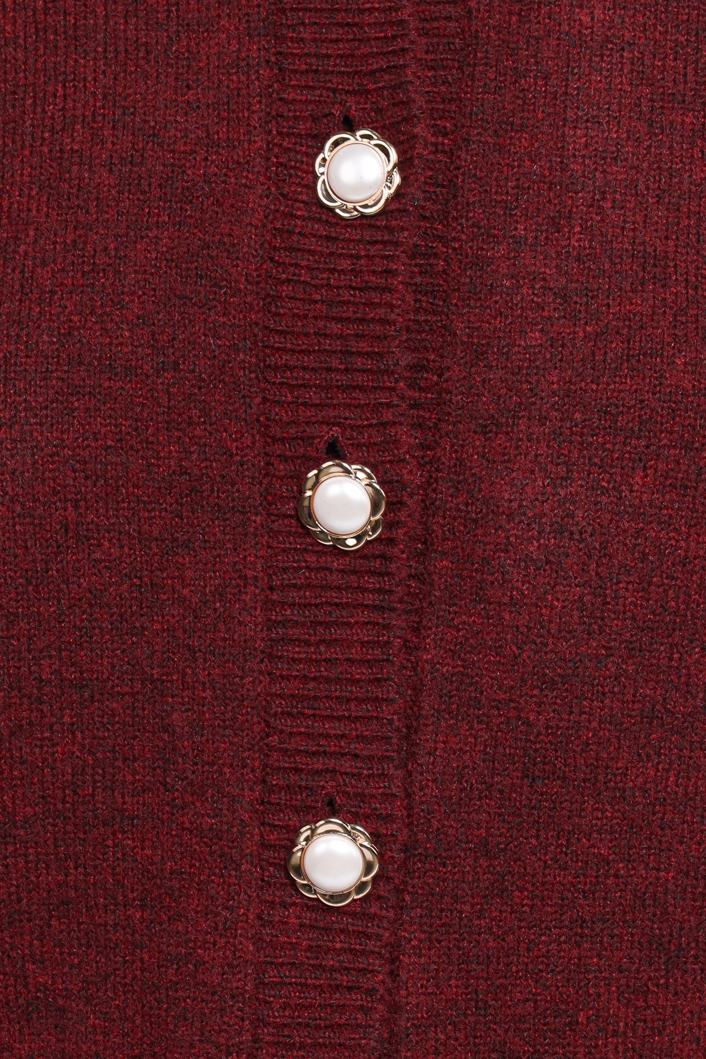 Thelma Trumpet Sleeve Cardigan - Cabernet