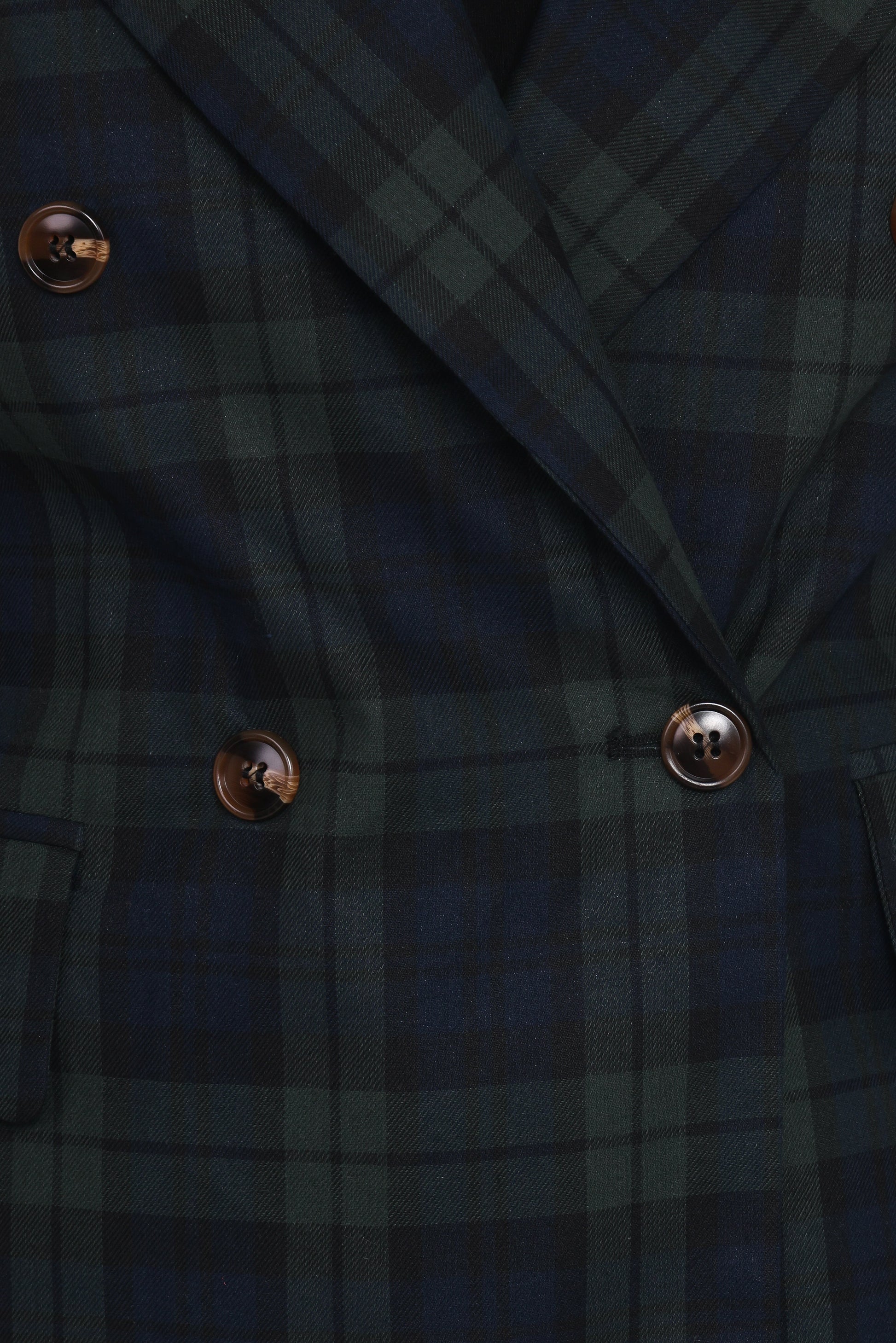 Juliette Blazer - Green Plaid