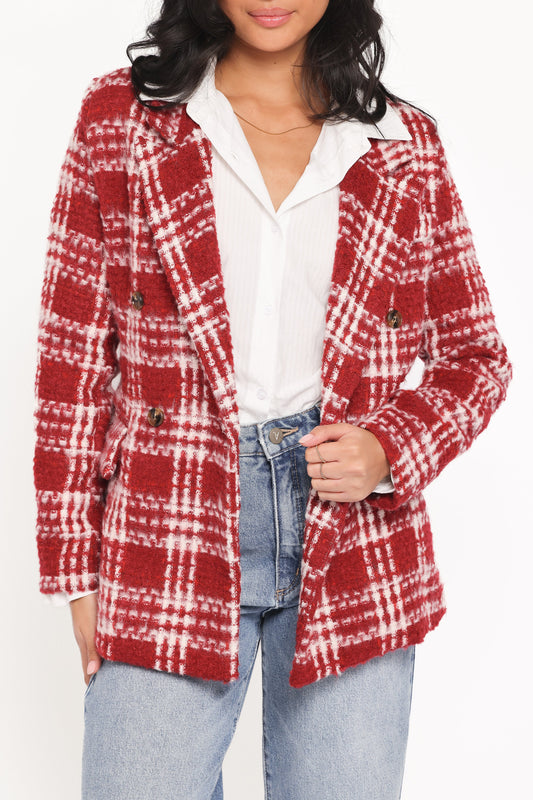 Juliette Blazer - Red