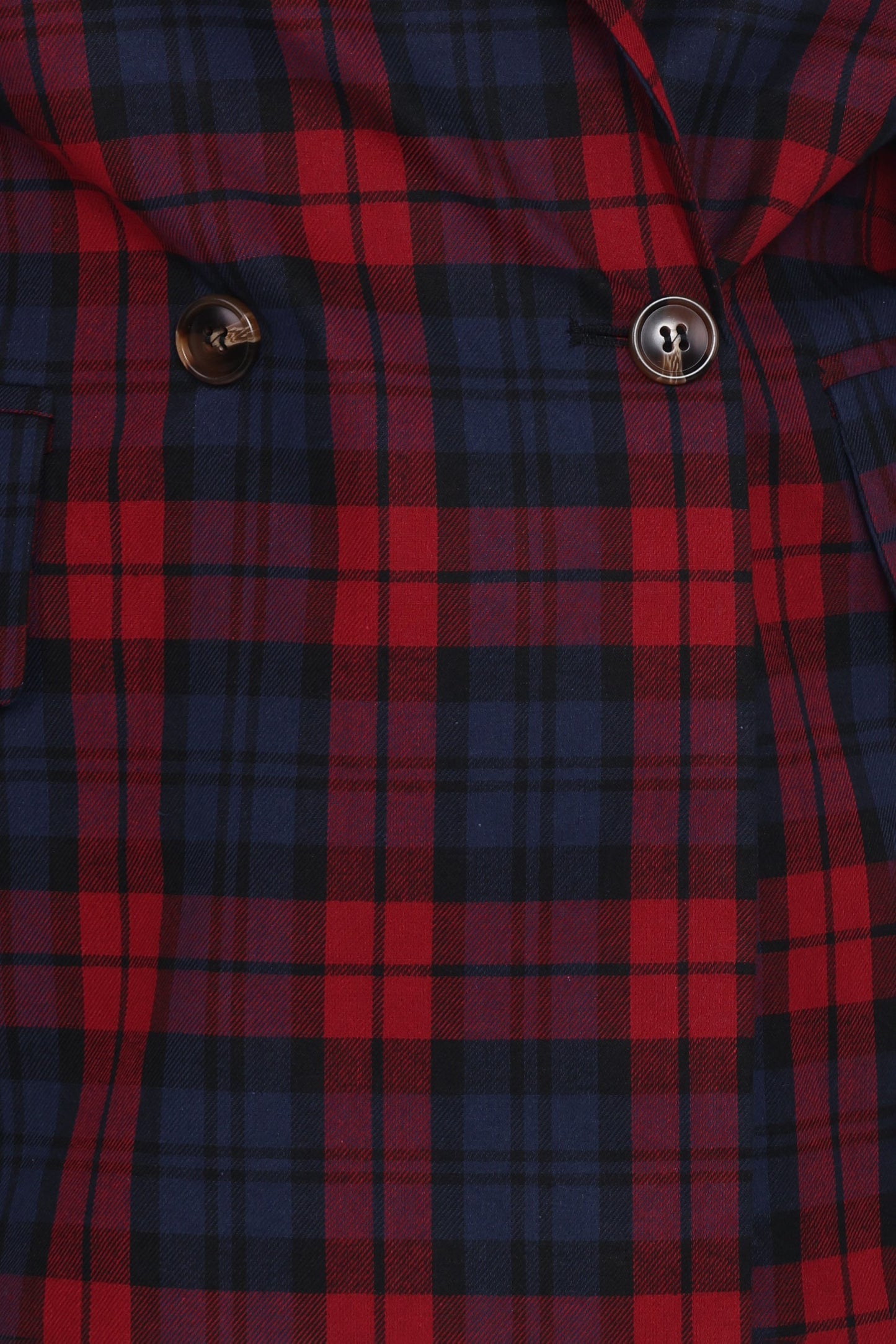 Juliette Blazer - Red Plaid