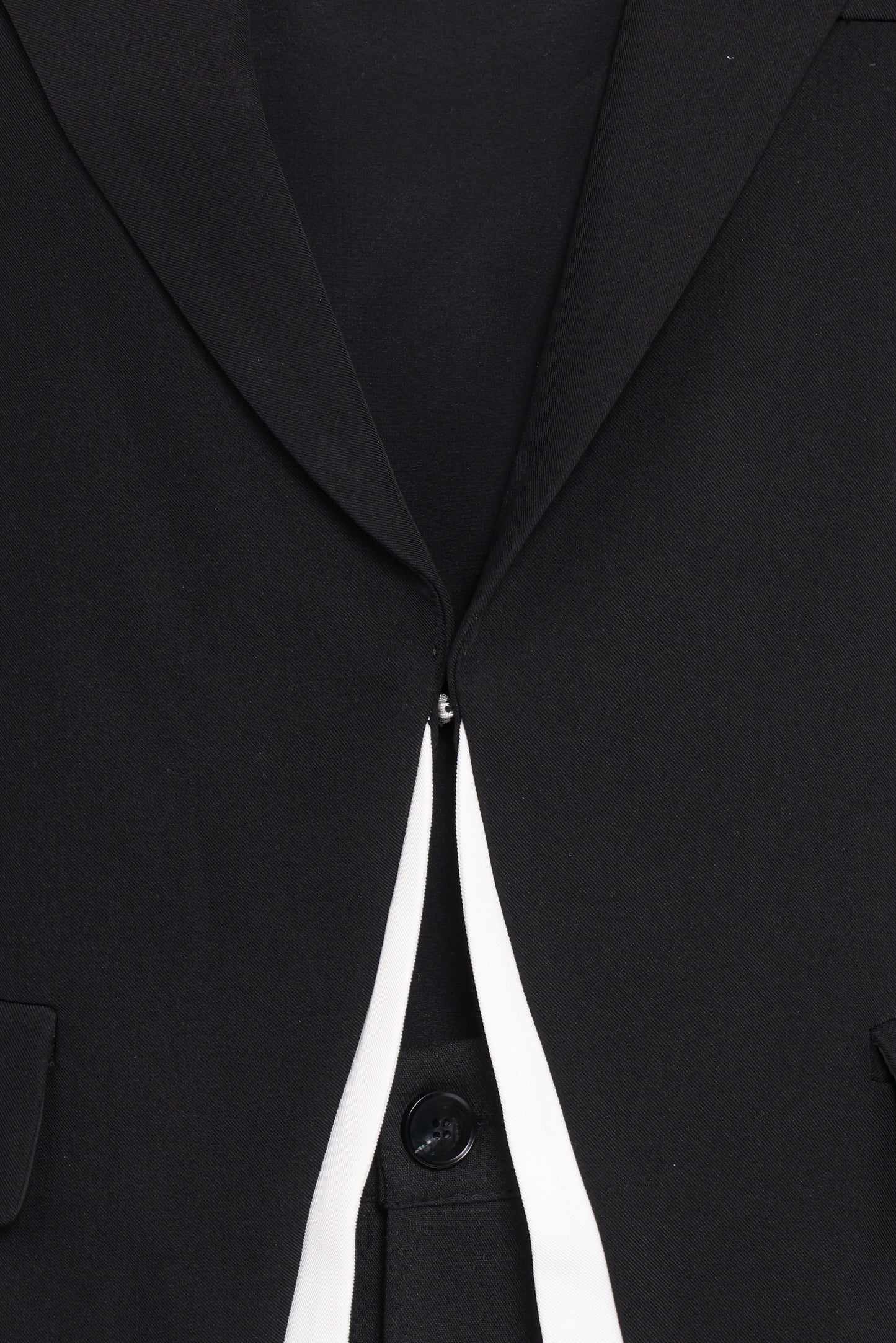 Melissa Layered Blazer - Black