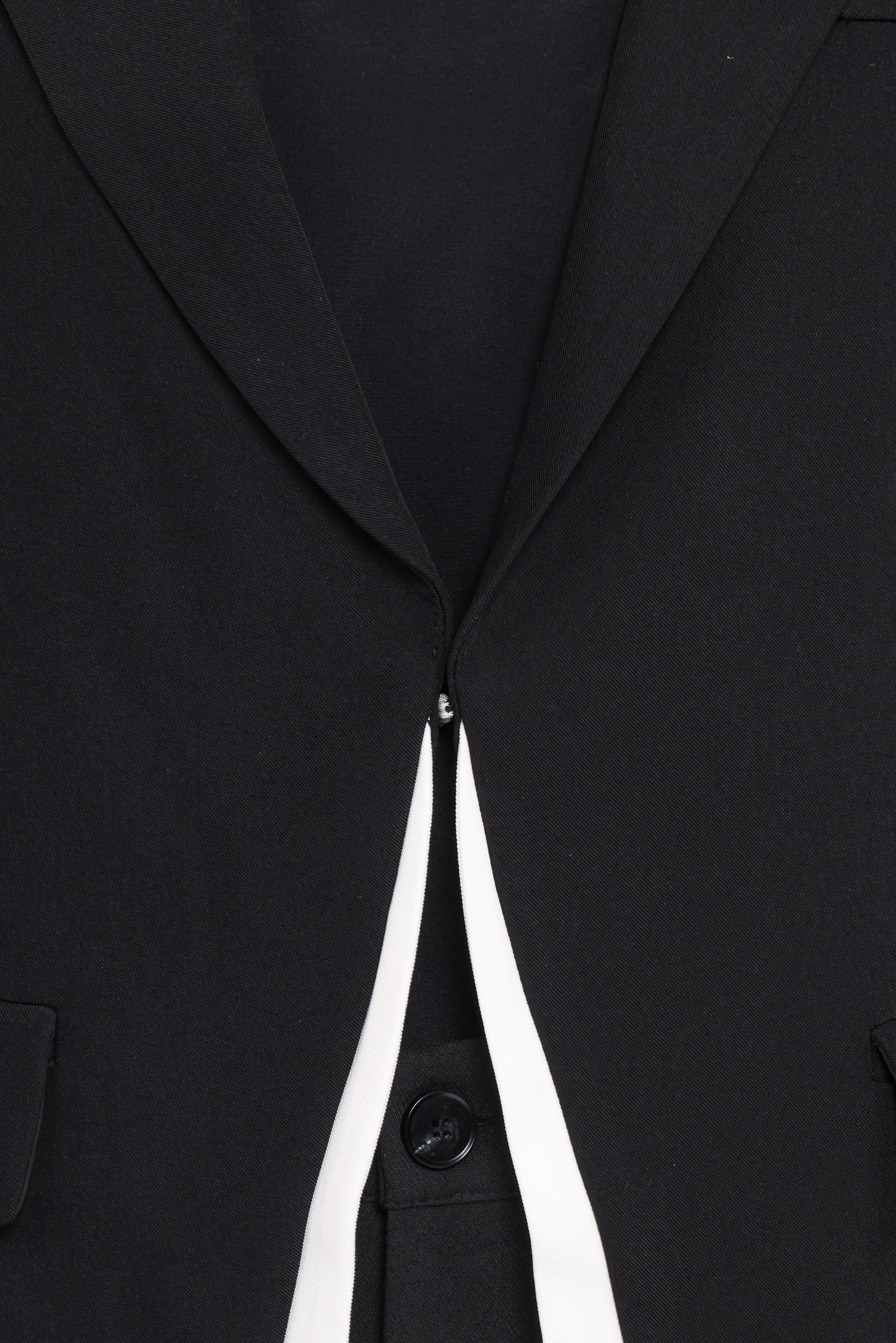 Melissa Layered Blazer - Black