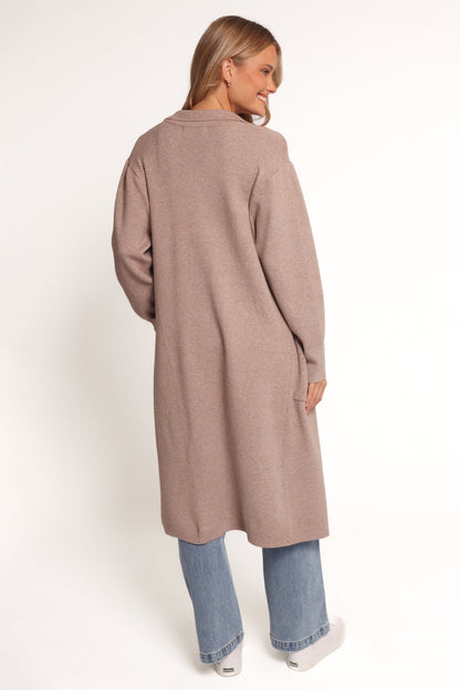Venda Coatigan - Light Brown