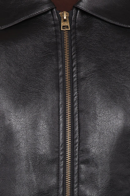 Zoe Bomber Jacket - Black