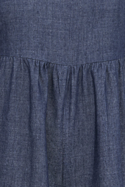 Ayla Chambray Jumpsuit - Denim