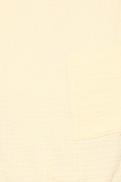 Brenna Cotton Jumpsuit - Baby Yellow