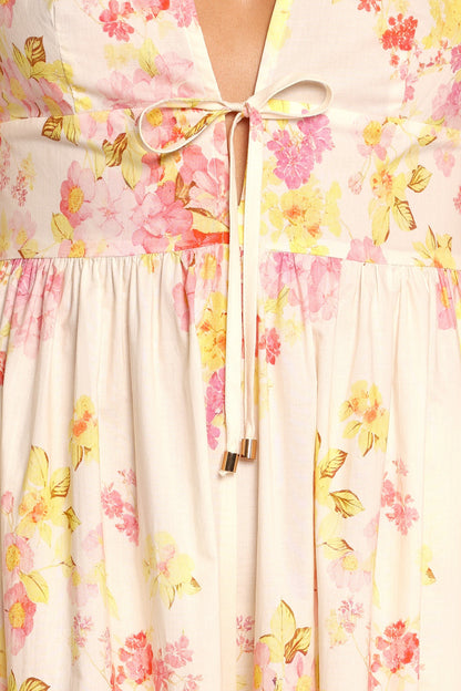 Celestine Jumpsuit - Pink Floral