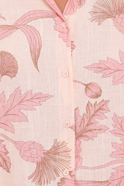 Ellisa Romper - Pink Floral