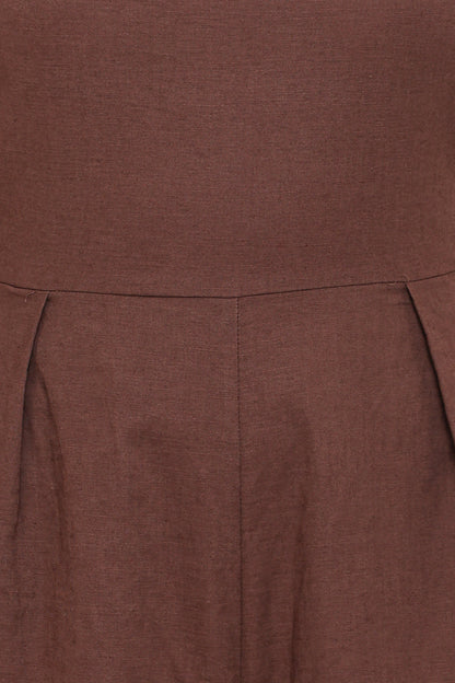 Ester Jumpsuit - Chocolate