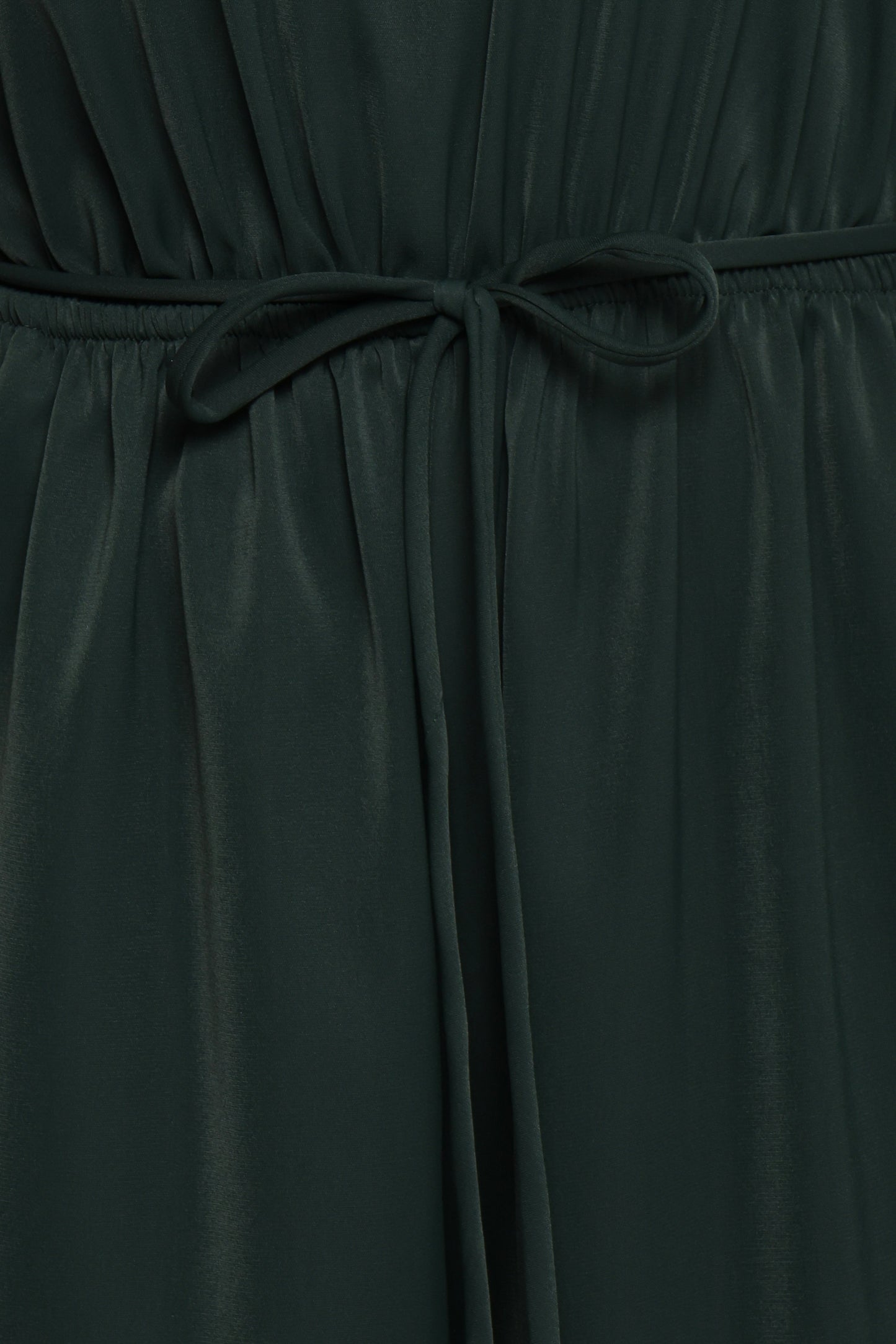 Hedda One Shoulder Jumpsuit - Emerald