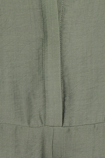Kiya Drop Waist Romper - Palm Green