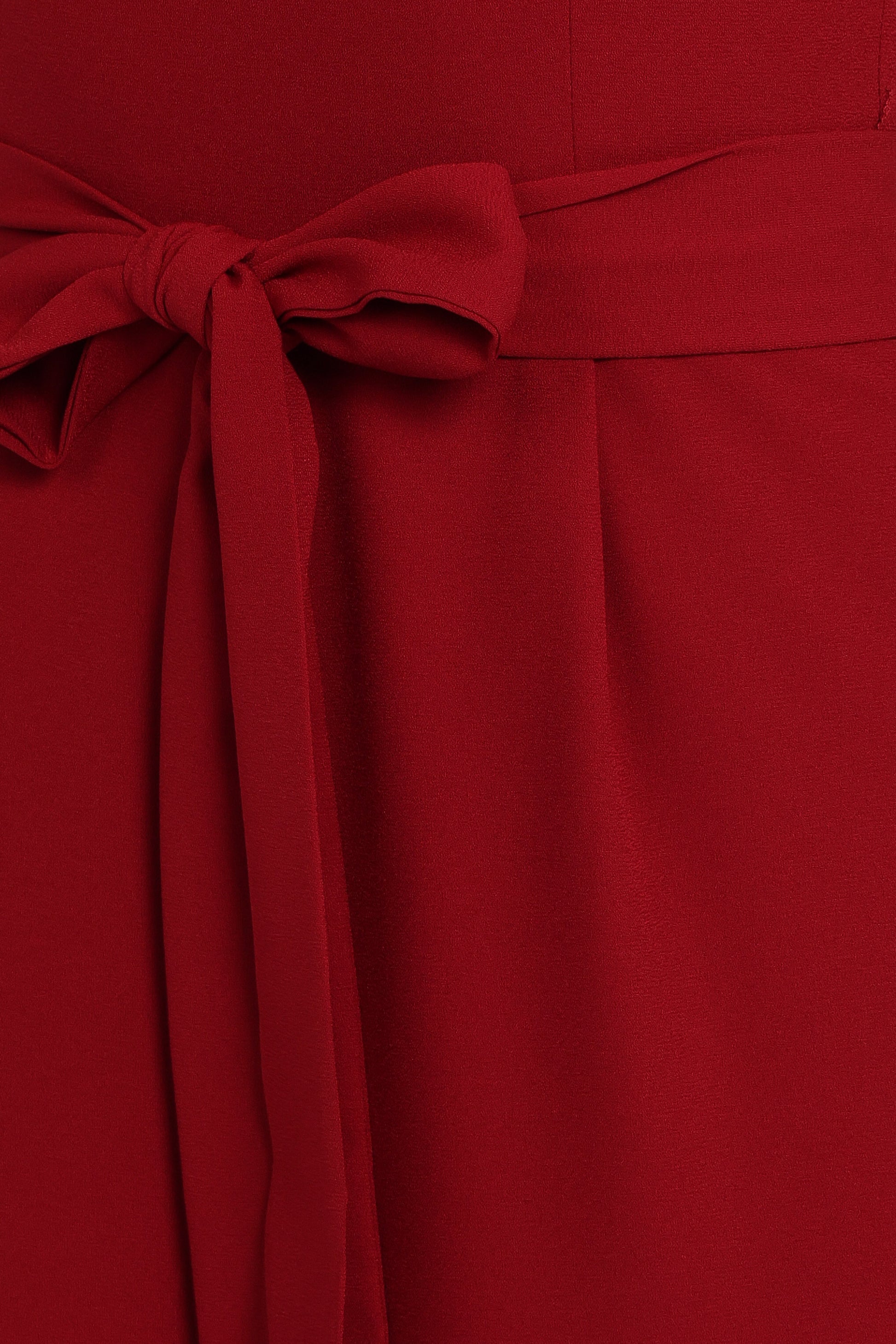 Leyton Jumpsuit - Deep Red