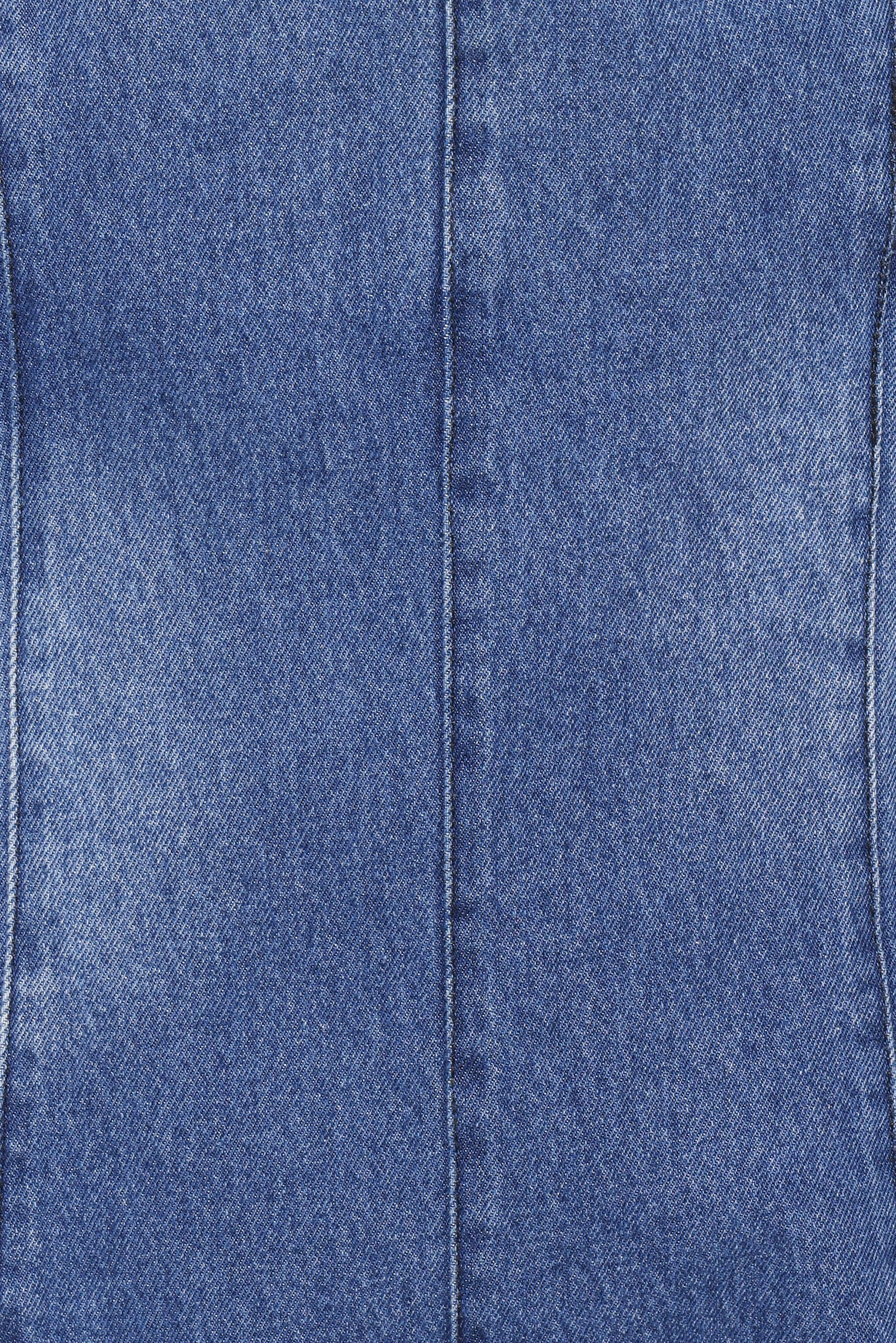 Paityn Denim Romper - Dark Wash