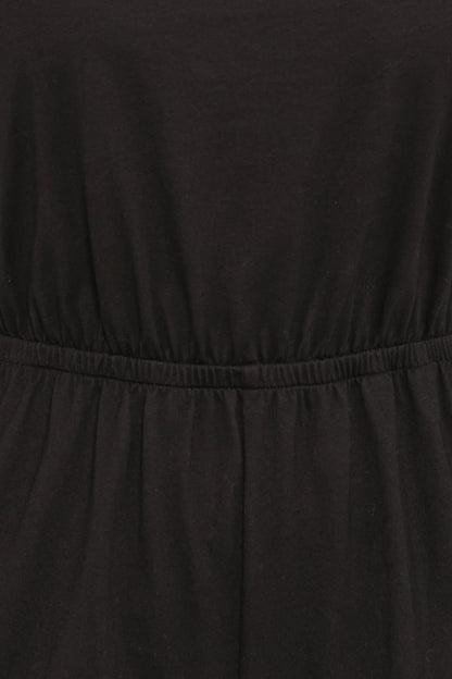 Sansa Stretch Jumpsuit - Black