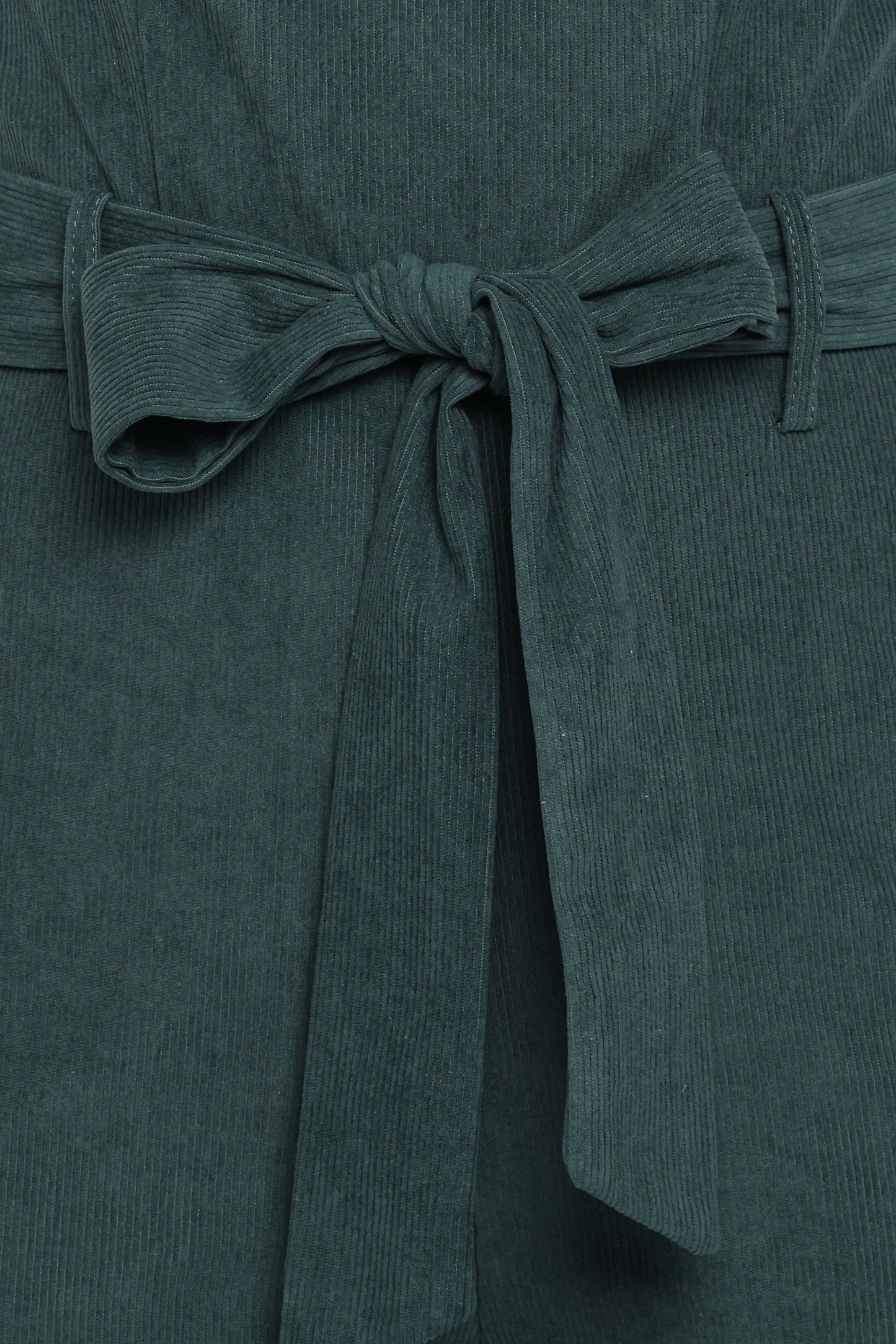 Selene Corduroy Jumpsuit - Green