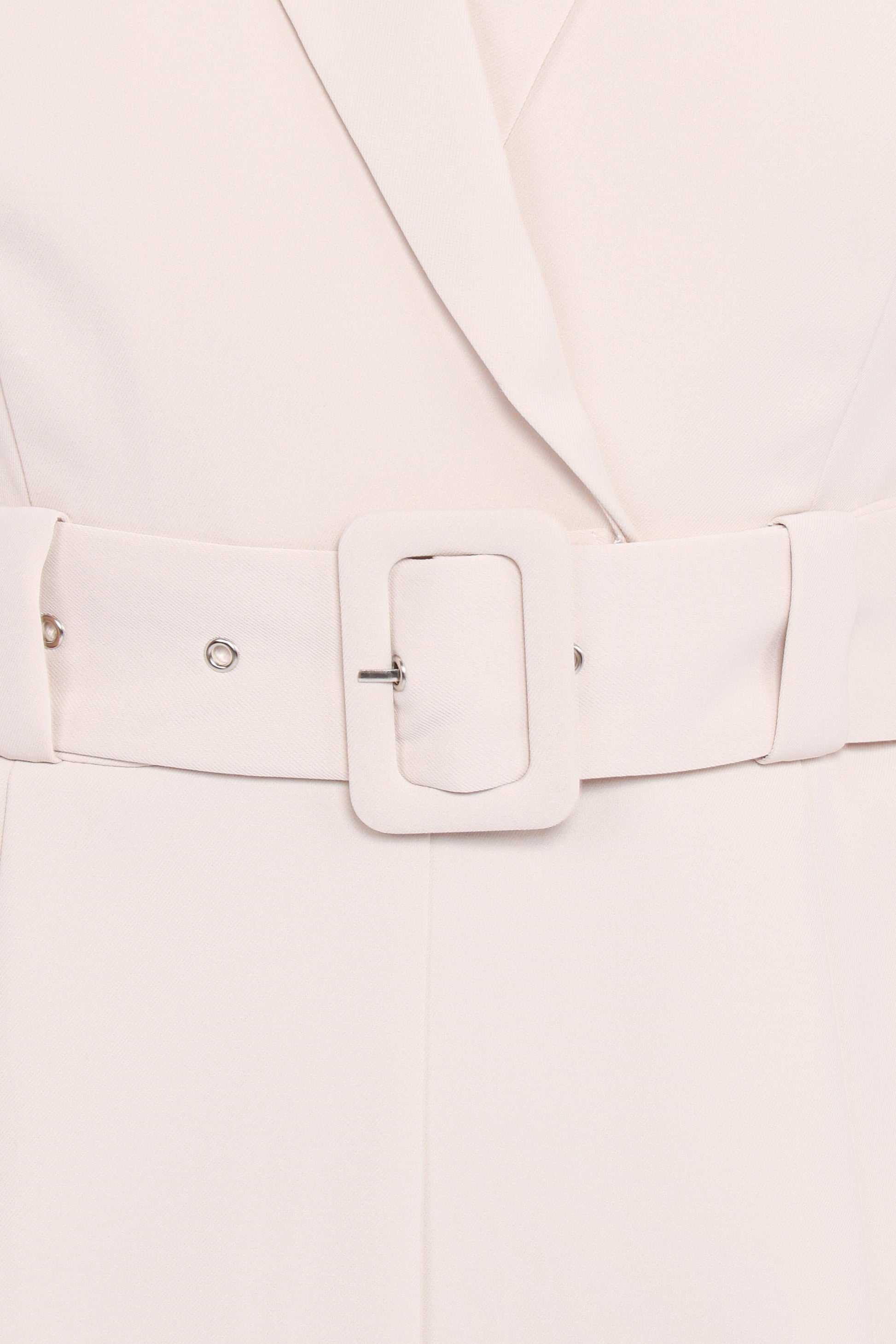 Sienna Belted Jumpsuit - Beige