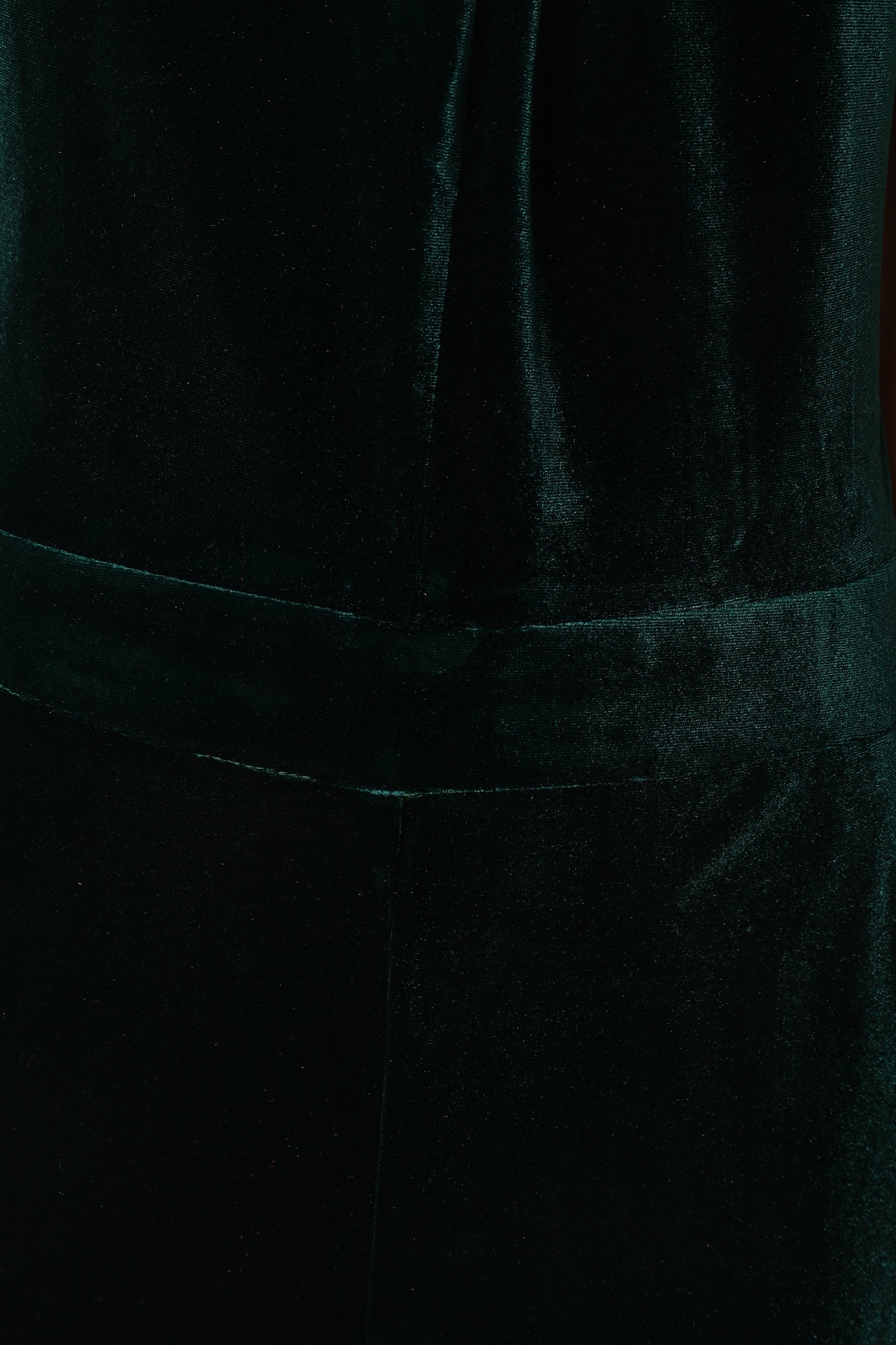 Liberty Velvet Jumpsuit - Hunter Green