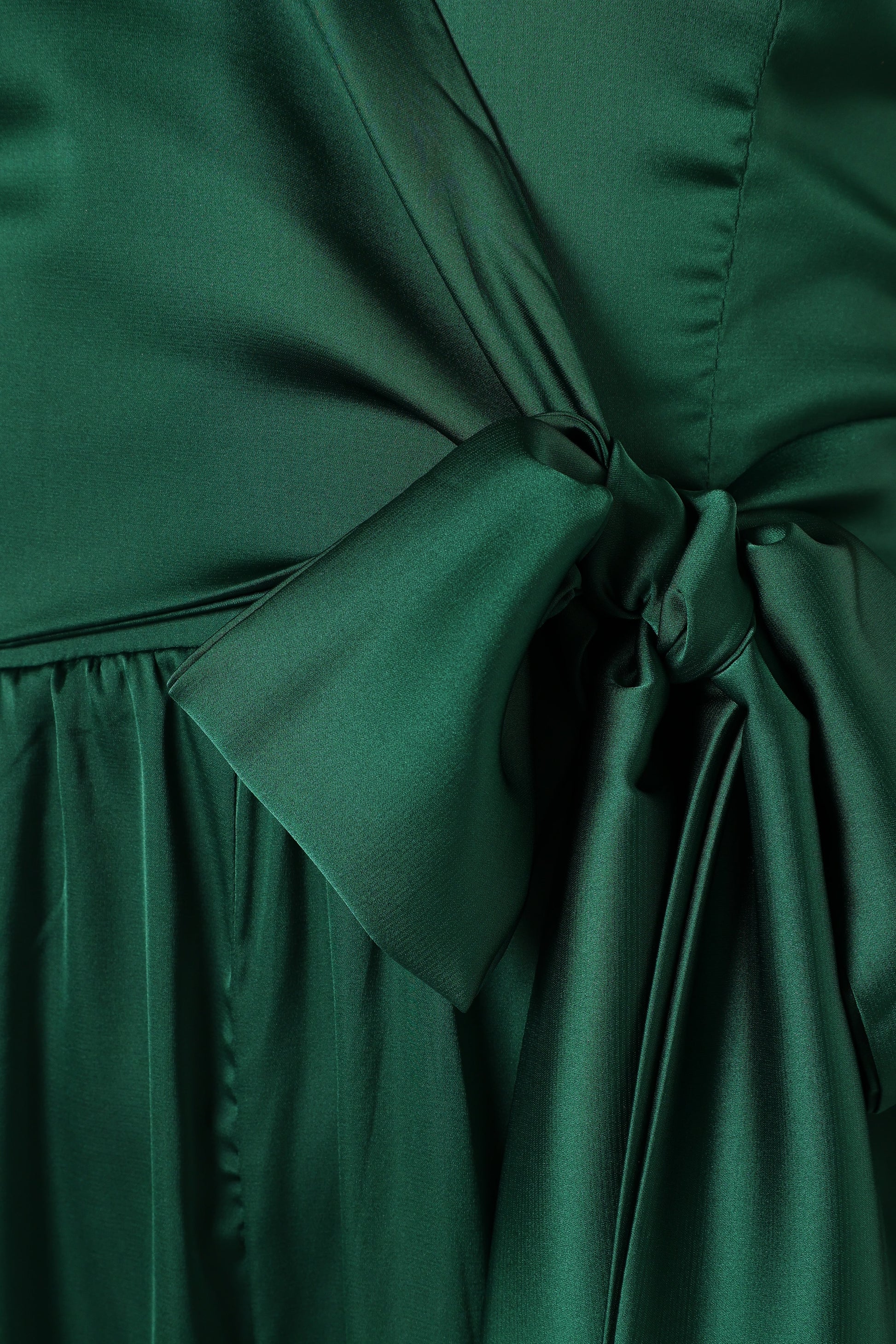 Tanya Strapless Jumpsuit - Emerald