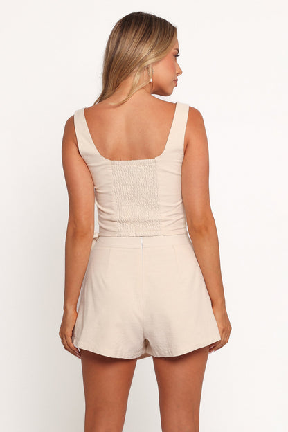 Alisia Skort Set - Oatmeal