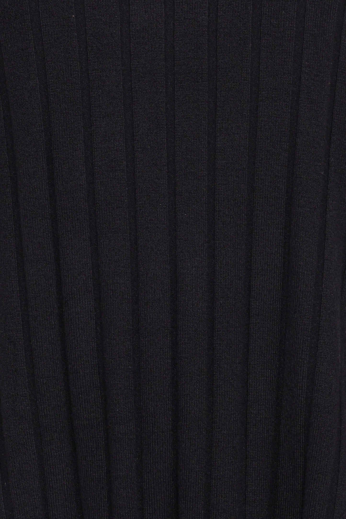 Alix Ribbed Knit Set - Black