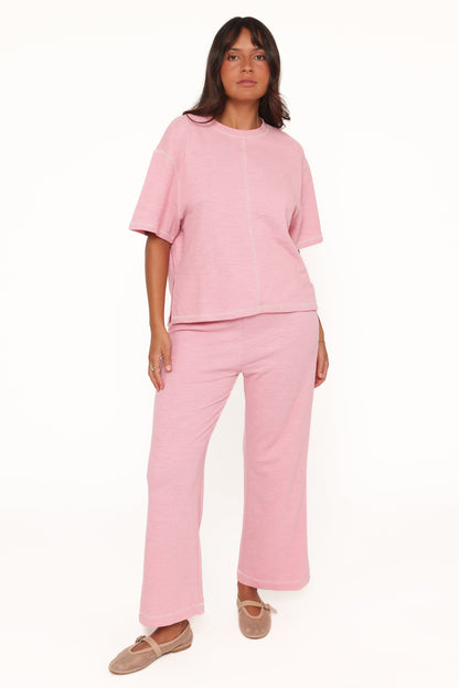 Angler Knit Set - Pink