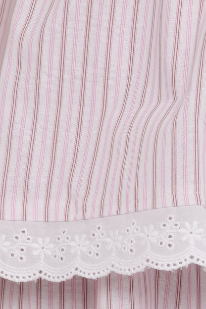 Bridie Short Set - Pink Stripe