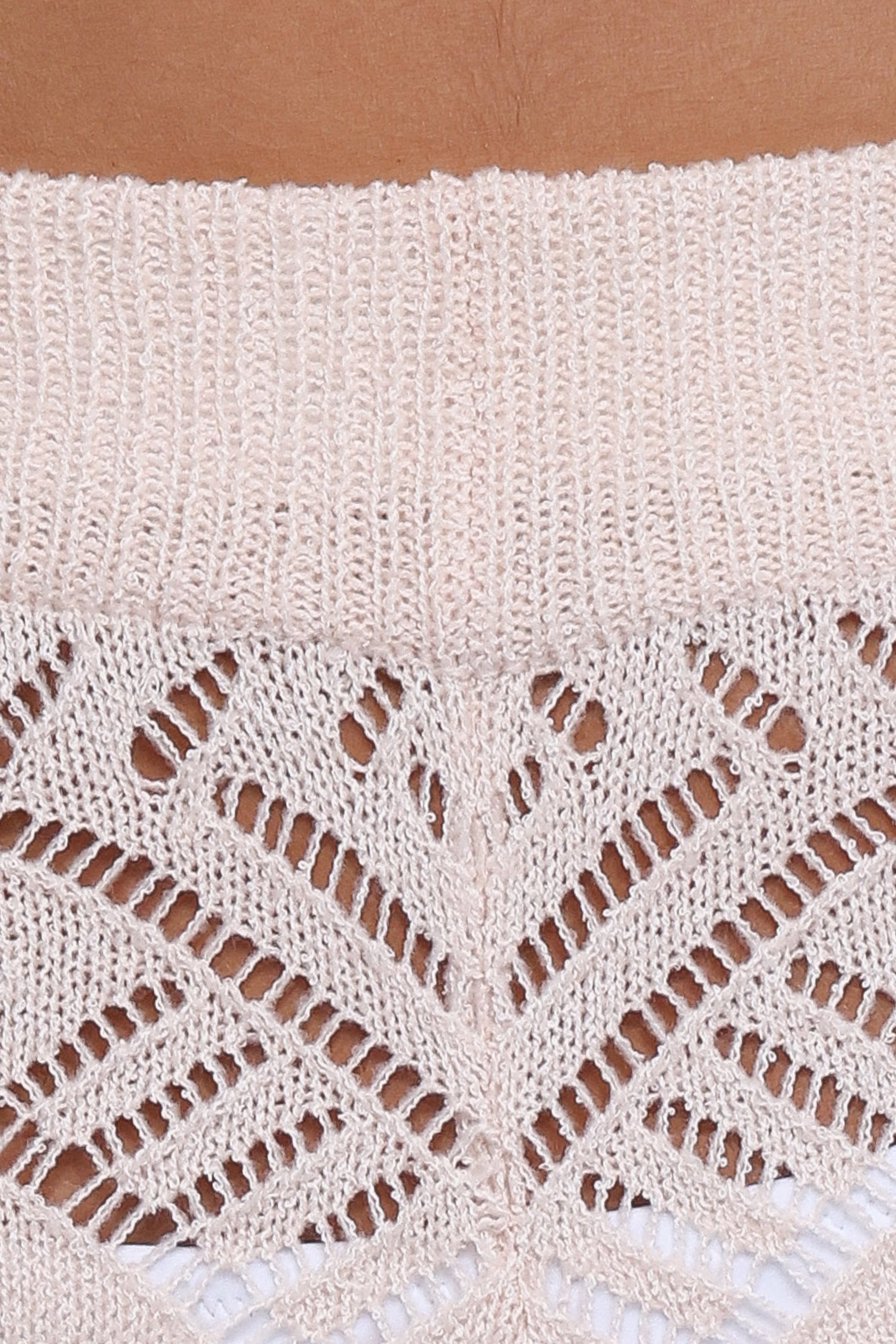 Briony Knit Pant Set - Cream