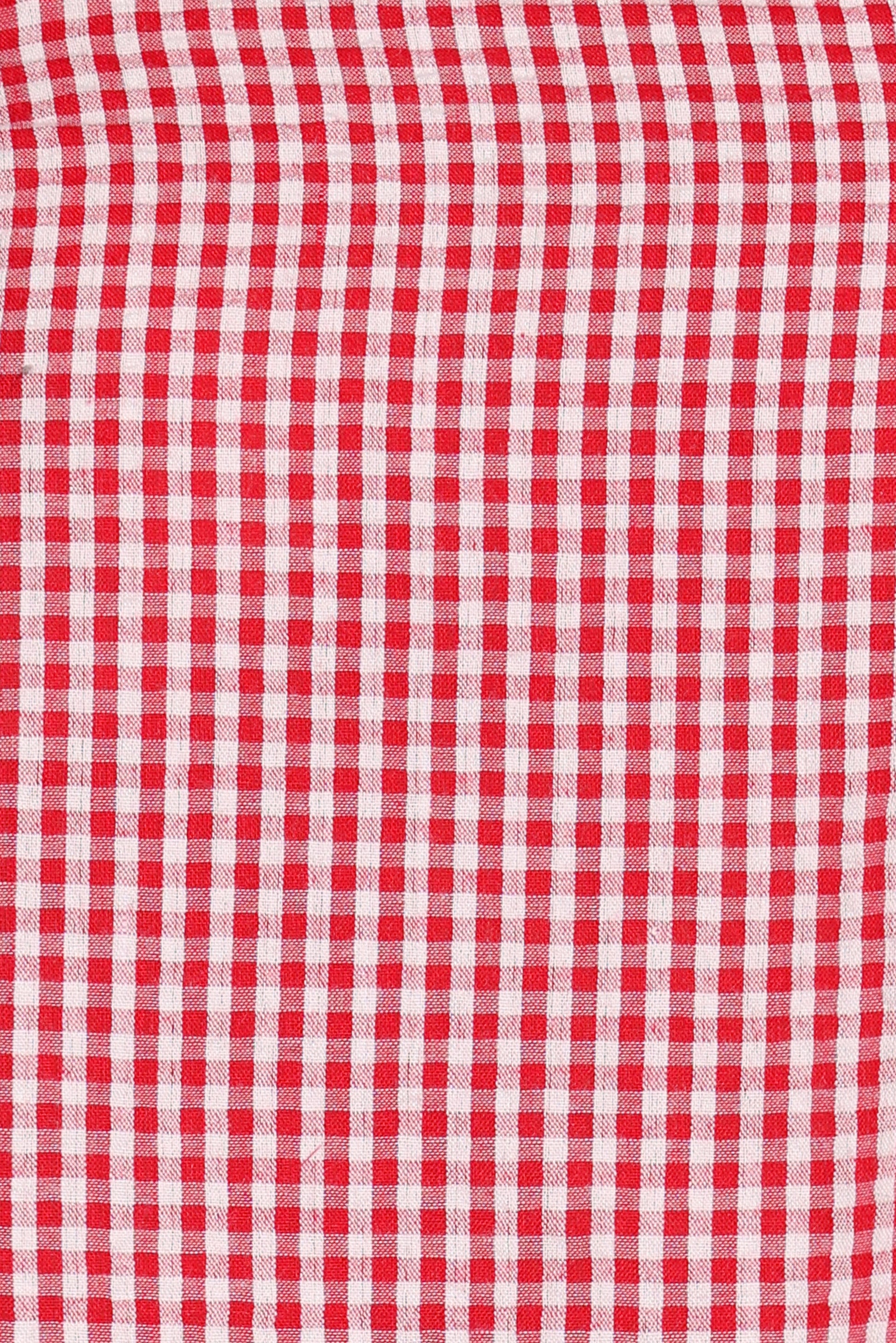 Callum Short Set - Red Gingham