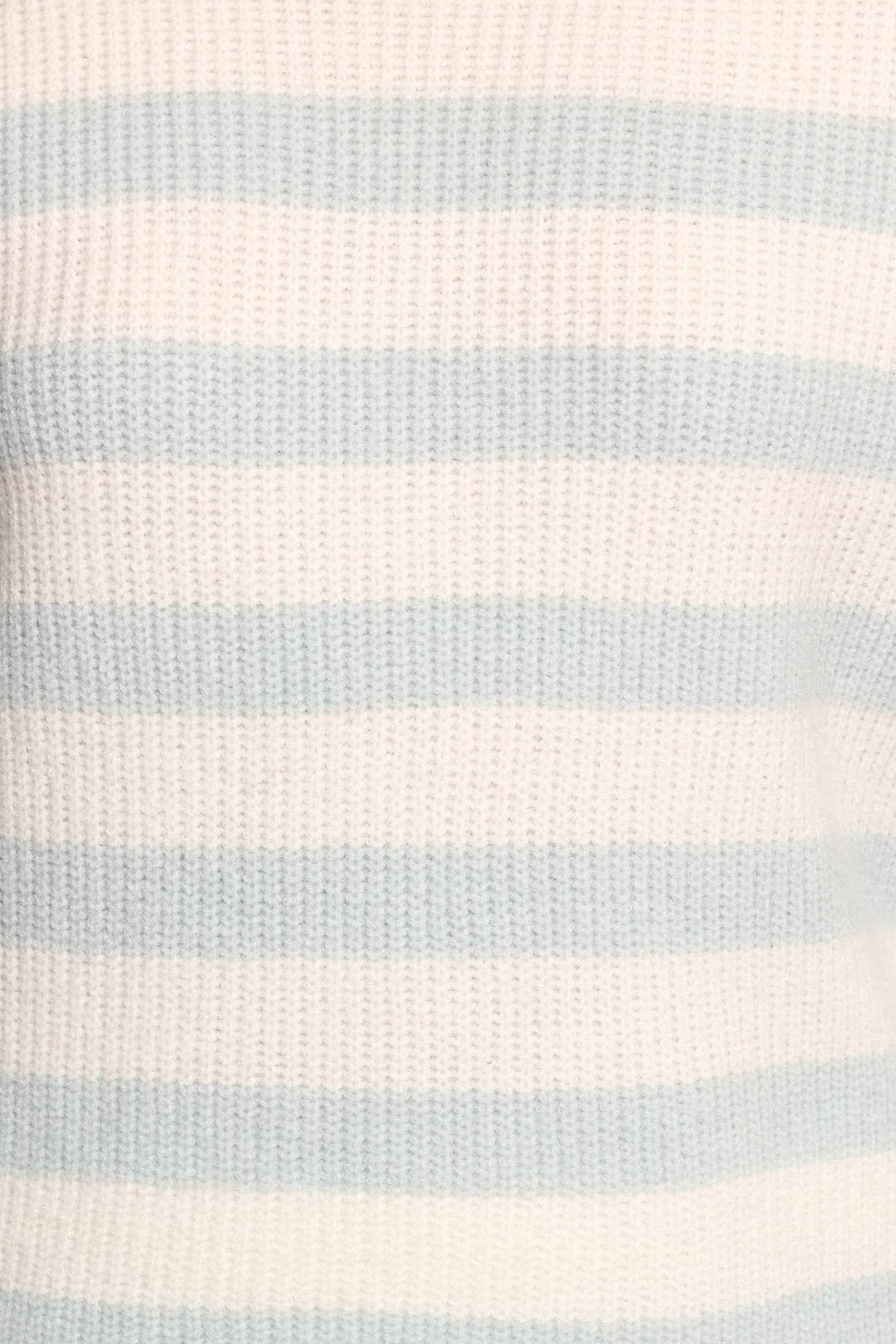 Ciaran Knitted Short Set - Cream Blue