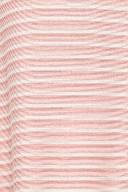 Dealia Knit Short Set - Pink Stripe