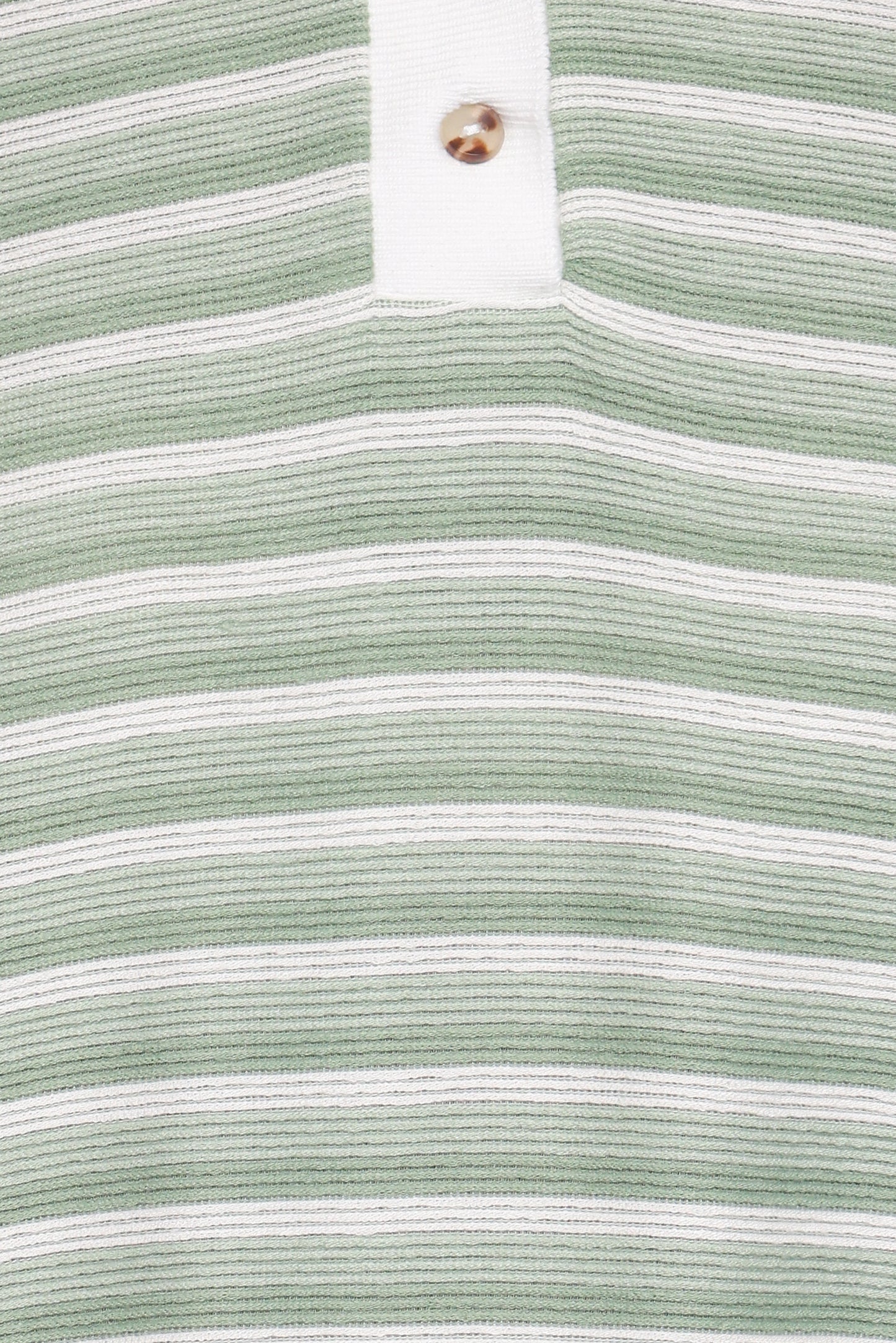 Dealia Knit Short Set - Sage Stripe