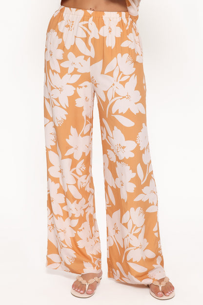 Flynn Pant Set - Yellow Floral