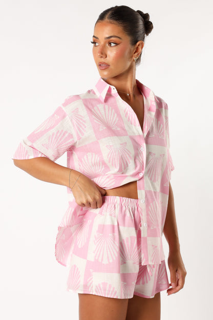 Harvey Short Set - Pink