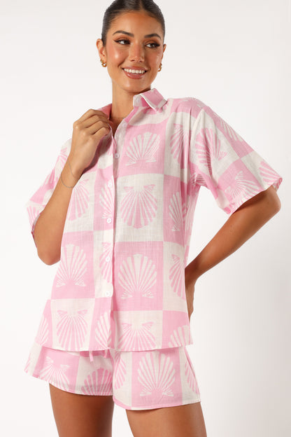Harvey Short Set - Pink