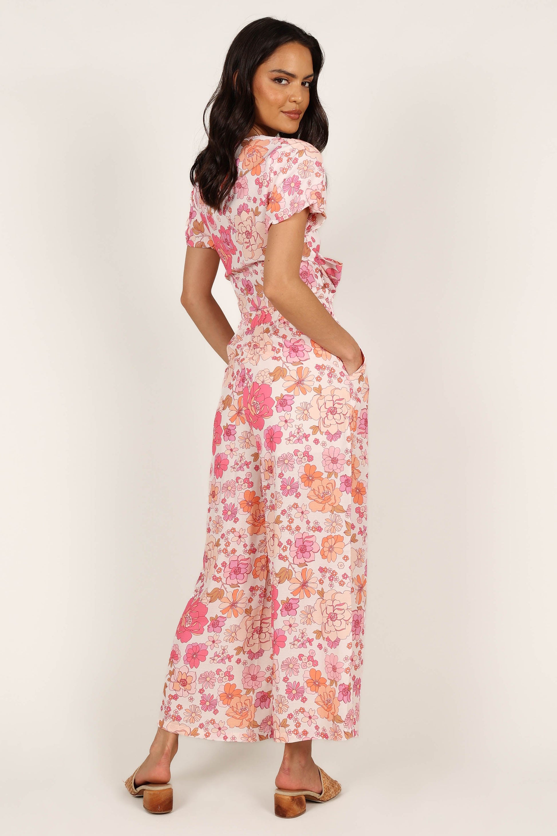 Matilda Top & Pant Set - Pink Floral