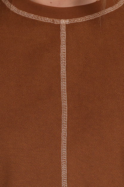 Melody Knit Short Set - Chocolate