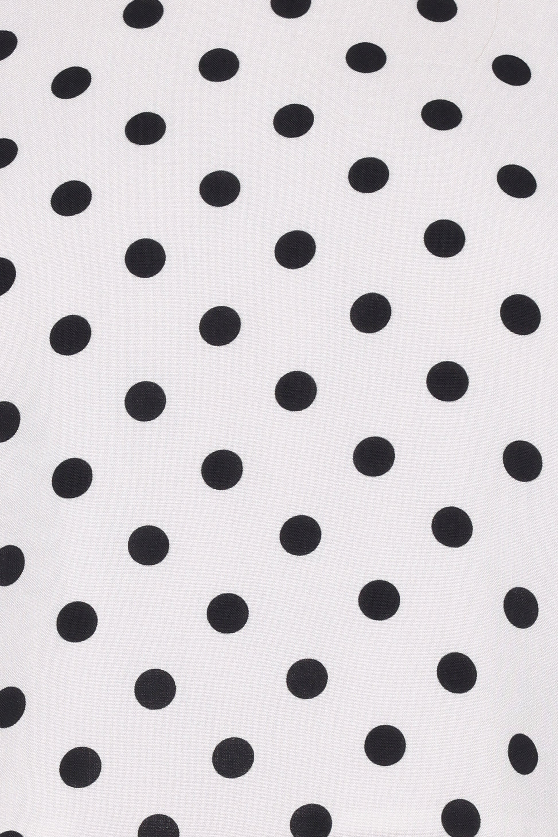 Michelle Short Set - White/Black Polka Dot