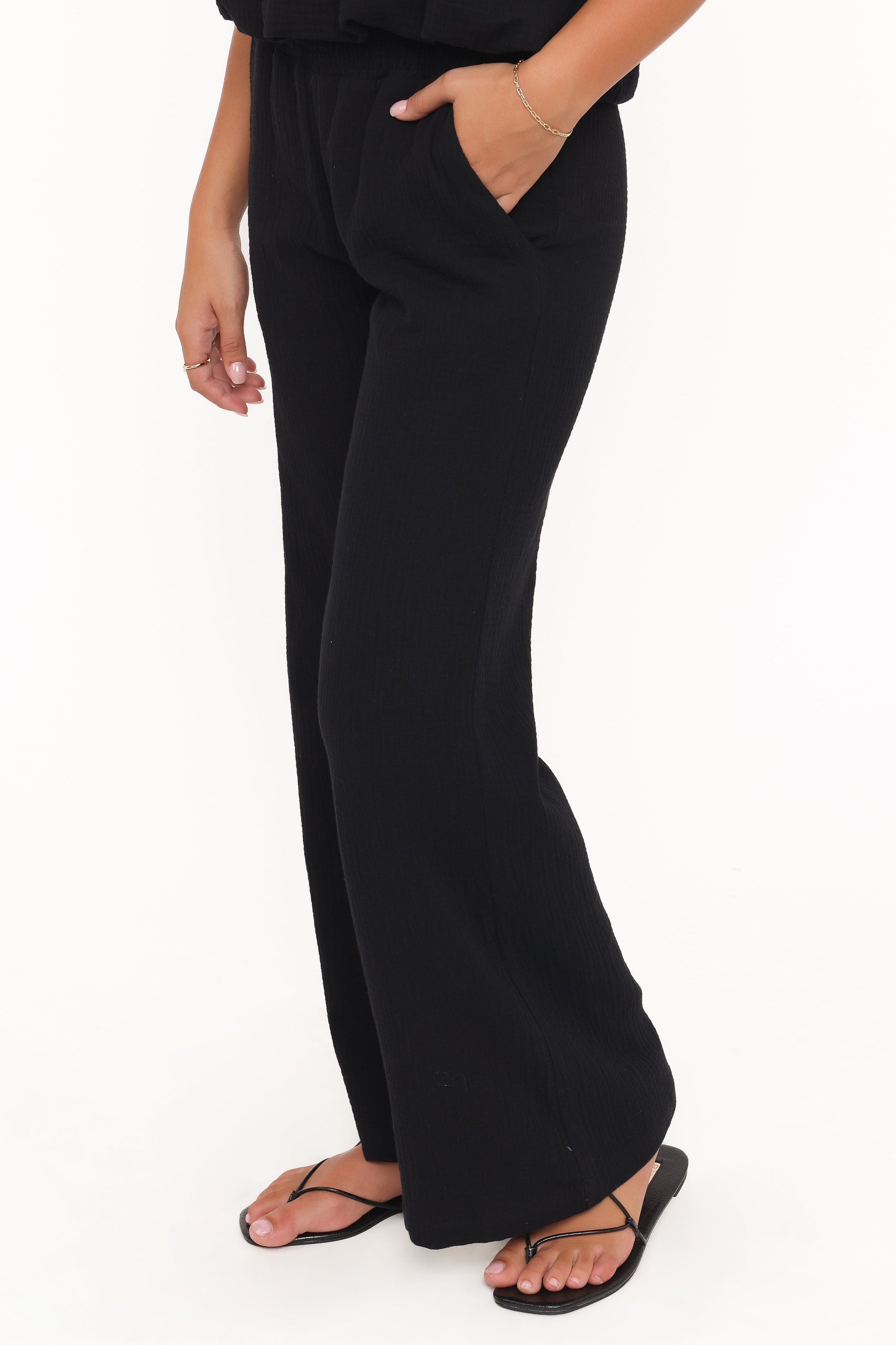 Olivia Pant Set - Black