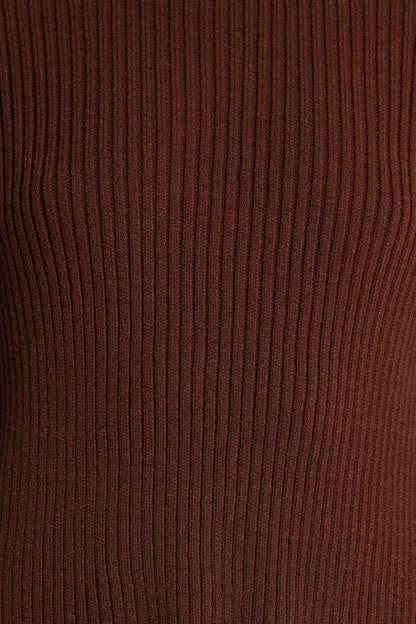 Payton Knitted Set - Chocolate Brown