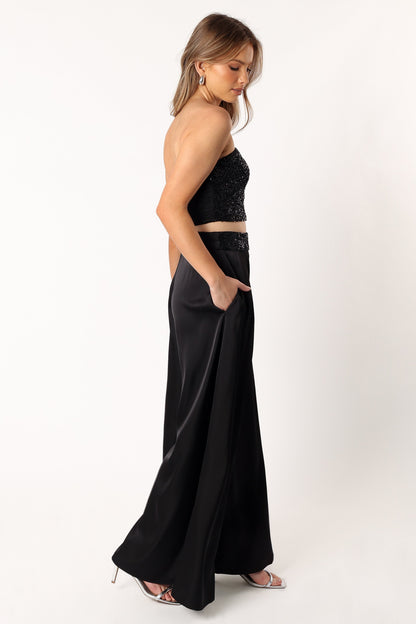 Sallyanne Two Piece Set - Black
